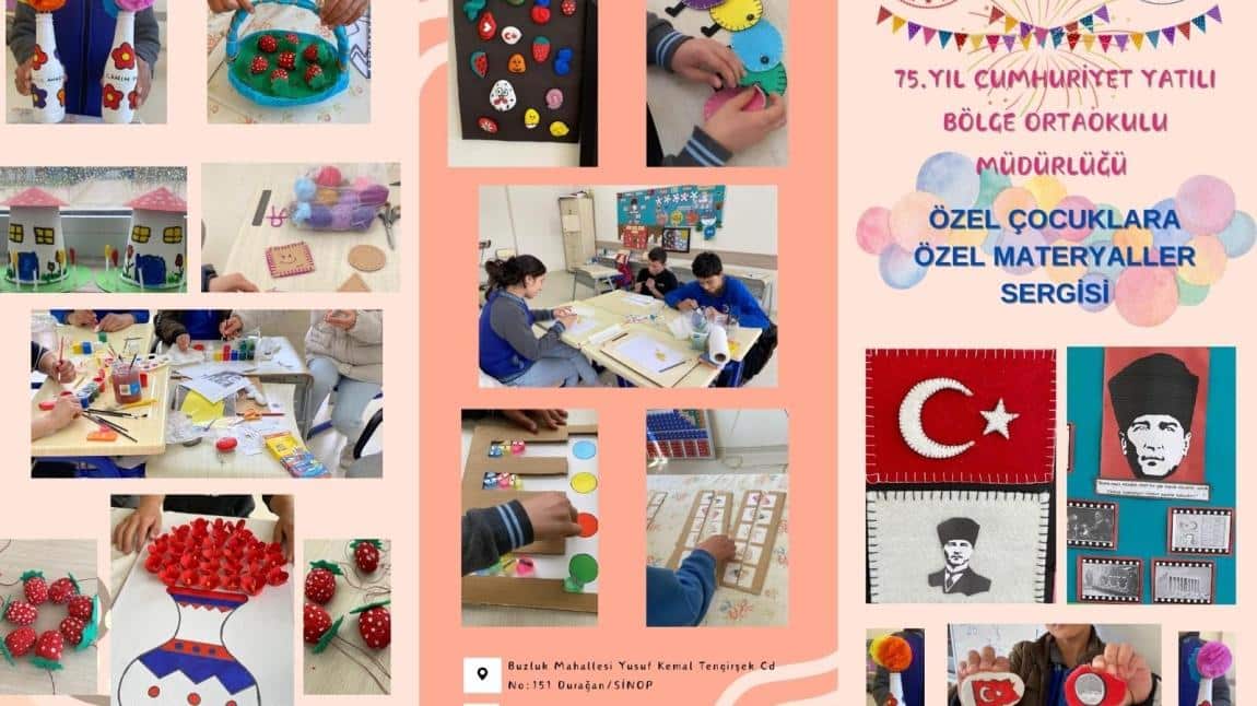 Özel Çocuklara Özel Materyaller Sergisi